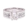 Image 2 : 2.23 ctw Diamond Ring - 14KT White Gold