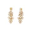 Image 1 : 0.7 ctw Diamond Earrings - 18KT Yellow Gold