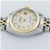 Image 6 : Rolex Ladies 2 Tone 14K MOP Diamond 26MM Datejust Wristwatch