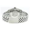 Image 3 : Rolex Mens Stainless Steel Ice Blue Diamond Datejust Wristwatch