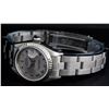 Image 3 : Rolex Ladies Stainless Steel Slate Grey 26MM Oyster Band Datejust Wristwatch
