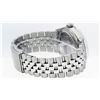 Image 4 : Rolex Mens Stainless Steel Black Baguette Diamond Dial & Sapphire Datejust Wrist