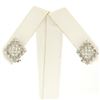 Image 5 : Barry Kieselstein Cord Platinum 0.50 ctw E VVS Diamond Pyramid Clip On Earrings