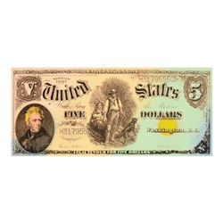 Five Dollar Bill by Steve Kaufman (1960-2010)