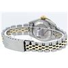 Image 6 : Rolex Ladies 2 Tone White Diamond & Emerald Datejust Wristwatch