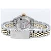 Image 7 : Rolex Ladies 2 Tone White Diamond & Emerald Datejust Wristwatch