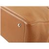 Image 4 : Hermes Victoria Cabas Clemence 32 Brown Leather Shoulder Bag