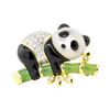 Image 2 : 0.30 ctw Diamond Panda Pin - 14KT Yellow Gold