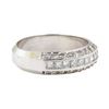 Image 1 : 1.00 ctw Diamond Ring - 18KT White Gold
