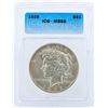 Image 1 : 1928 $1 Peace Silver Dollar Coin ICG MS63