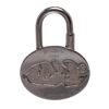 Image 1 : Hermes Silver Palladium Annee Mediterranee Lock Charm