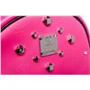 Image 7 : MCM Beet Root Pink Small Coated Canvas Stark Odeon Backpack