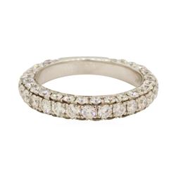 2.25 ctw Diamond Band - 14KT White Gold