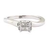 Image 2 : 0.30 ctw Diamond Ring - 10KT White Gold