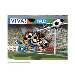 Warner Brothers Hologram Taz Soccer