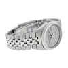 Image 3 : Rolex Mens Stainless Steel 36MM Slate Grey Roman Datejust Wristwatch