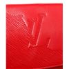Image 5 : Louis Vuitton Red Leather Opera Mycenes Clutch Bag