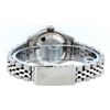 Image 8 : Rolex Ladies Stainless Steel Green Diamond & Emerald Datejust Wristwatch