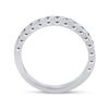 Image 3 : 1/2 CTW Round Diamond Wedding Ring 14kt White Gold - REF-41X9T