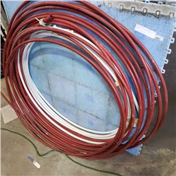 LOT OF PLASTIC PEX PIPE