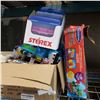 Image 1 : BOX OF KIDS TOYS