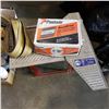 Image 2 : LOT OF PASLODE NAILS, TIE DOWN STRAPS, CASTERS, AEROSOL SPRAY, AND STAND