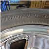 Image 3 : 4 TIRES ON 5 BOLT RIMS 33 X 10.5 R15 INCH TIRES