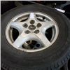 Image 2 : SET OF 4 P215/70 R15 TIRES ON 5 BOLT PONTIAC RIMS