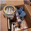 Image 2 : BOX OF MICKEY MOUSE COLLECTIBLES, VOLKSWAGON BUG NHS REWINDER, AND MORE