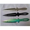 Image 2 : 3 THROWING KNIVES IN SHEATH