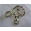 Image 2 : VINTAGE TIFFANY AND CO BRACELET AND 925 SQUARE RING