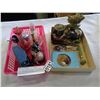 Image 1 : EASTERN DECOR, SMALL ELEPHANT, AND PERFUME BOTTLES