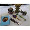 Image 2 : EASTERN DECOR, SMALL ELEPHANT, AND PERFUME BOTTLES