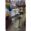 Image 1 : MULTI COLOUR FLOOR LAMP AND GREY FLOOR LAMP
