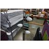Image 3 : MULTI COLOUR FLOOR LAMP AND GREY FLOOR LAMP