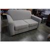 Image 2 : GREY UPHOLSTERED LOVE SEAT