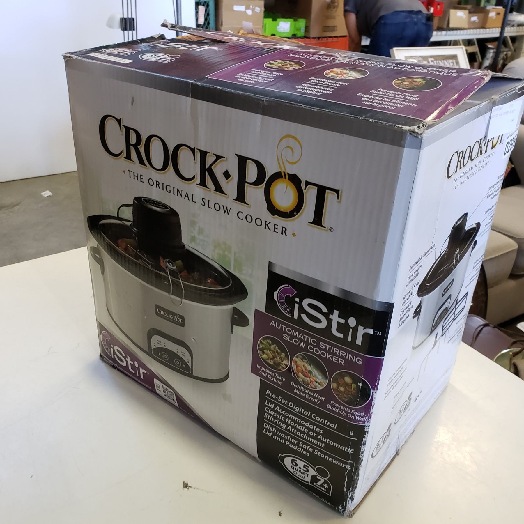 CROCK POT SLOW COOKER IN BOX