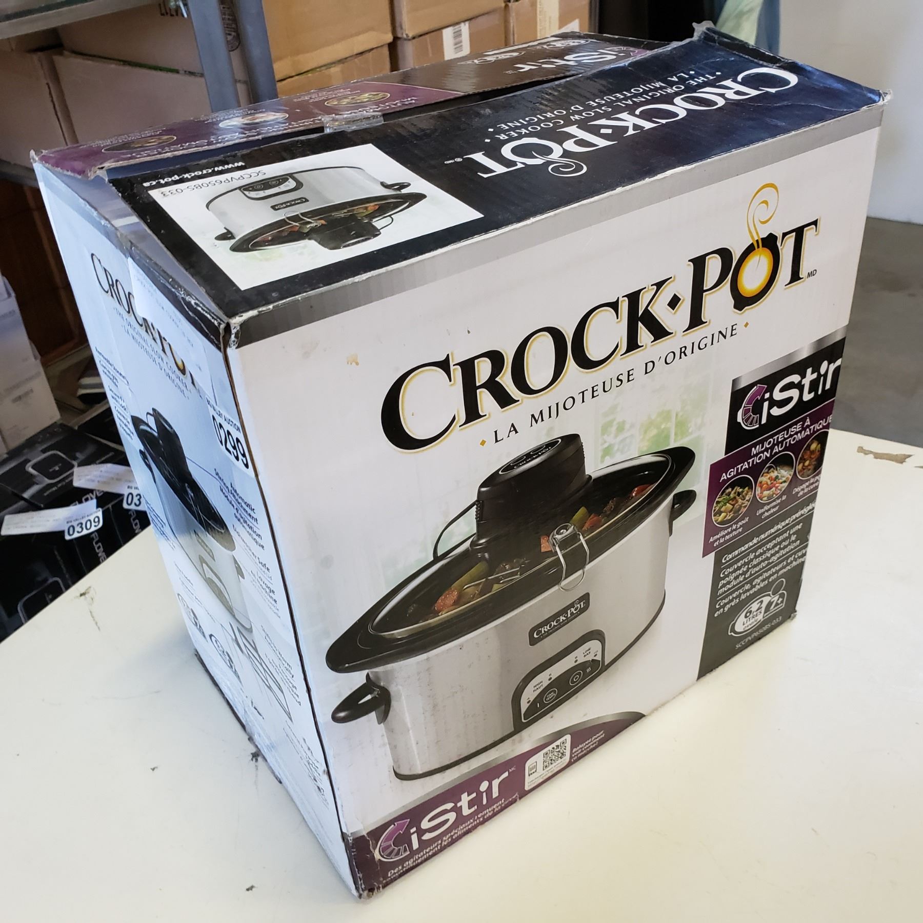 CROCK POT SLOW COOKER IN BOX