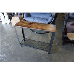 BRAND NEW INDUSTRAIL MODERN CONSOLE TABLE - RETAIL $299.99