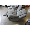 Image 11 : BRAND NEW 3 PIECE FABRIC RECLINING SOFA SET. ROCKER RECLINER, AND SOFA W/ FLIP DOWN CONSOLE - RETAIL