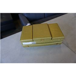 VINTAGE JEWELLERY BOX W/ CONTENTS