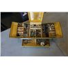Image 2 : VINTAGE JEWELLERY BOX W/ CONTENTS