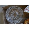 Image 2 : MCM AND CRYSTAL ASH TRAYS AND METAL DOLPHIN BOTTLE OPENER