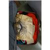Image 3 : RED LUGGAGE BAG OF 1930-40S DRESSES