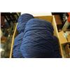 Image 2 : BOX OF BLUE WOOL YARN