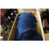 Image 2 : BOX OF BLUE WOOL YARN