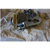 Image 2 : 2 VINTAGE DELMATIC MARK 2 SPINNING REELS, AND DELMATIC MARK 9 SPINNING REEL WITH 5 EXTRA SPOOLS