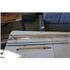 Image 2 : VINTAGE FRENCH 3PC 10FT RIVER ROD WITH SOCK CASE