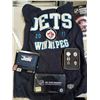 Image 2 : NEW WINNIPEG JETS HOODIE AND MANY JETS COLLECTABLES RETAIL $200