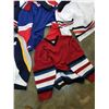 Image 3 : 8 NHL TEAM COLOR PRACTICE JERSEYS RETAIL $49.99 EACH, 2 OILERS, 2 AVALANCHE, DALLAS, COLUMBUS, NASHV
